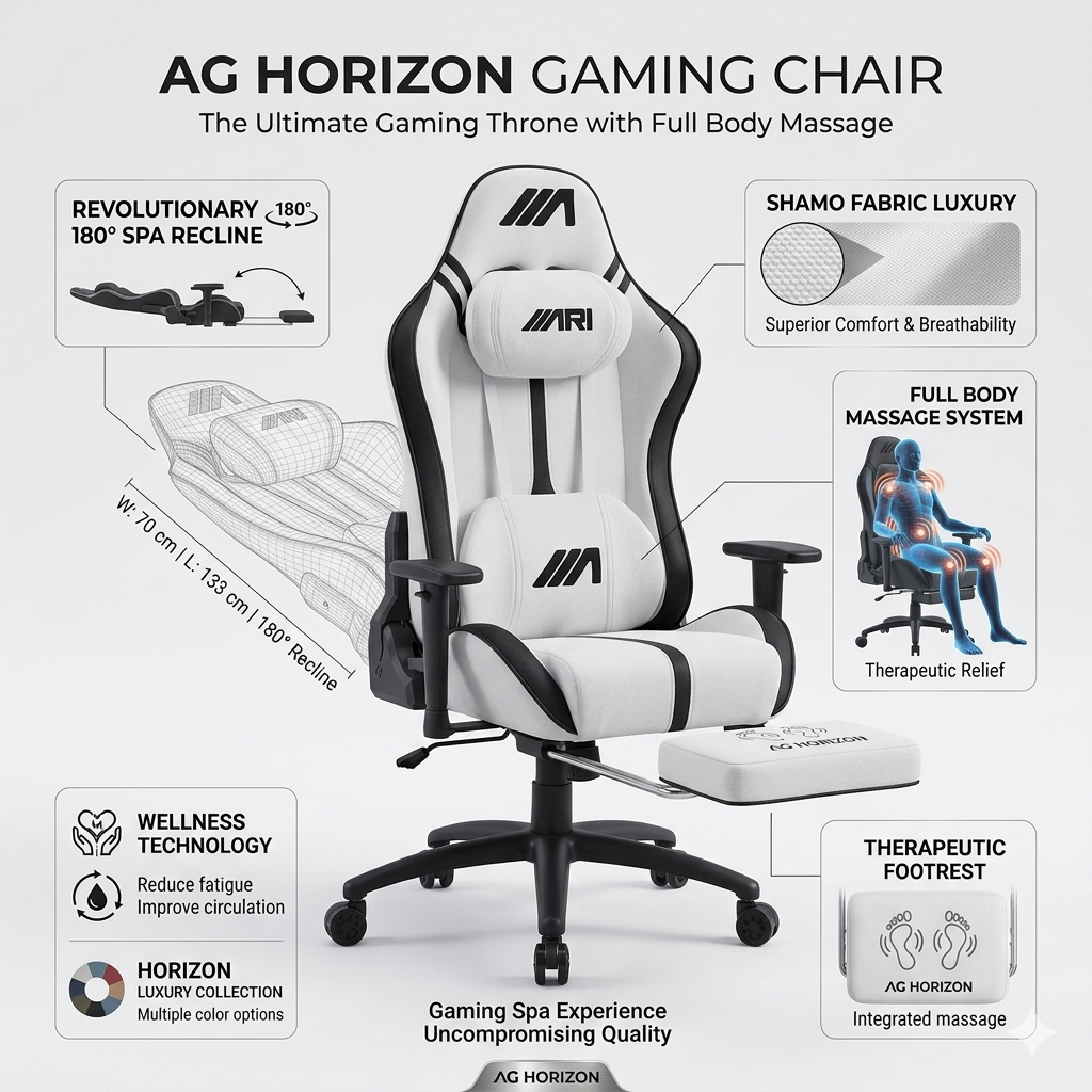 Gaming chair: AG HORIZON (FULL BODY MASSAGE)